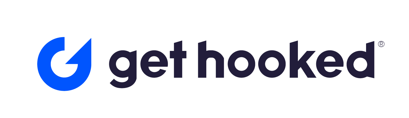 Logo get hooked zonder payoff